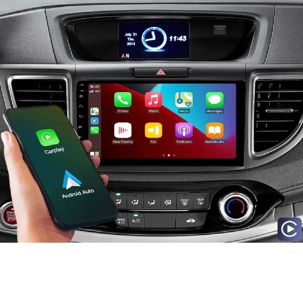 Honda CR-V 2012-2017 Android 14 radio with a 9-inch screen