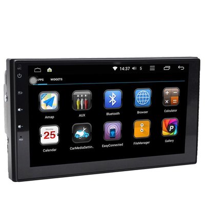 Radio auto 2 DIN Podofo Pi-707 slim GPS Android 14 753 foto