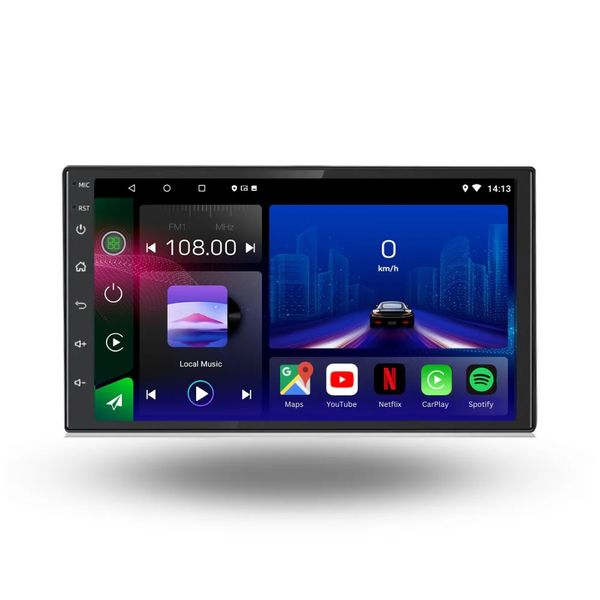 Radio auto 2 DIN Podofo 8804 Android 14 2GB/32GB Wi-Fi, Bluetooth, Gps 783 foto