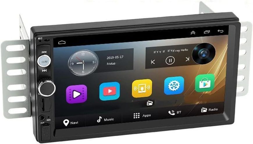 Radio auto 2 DIN 7010A Android 14 Wi-Fi Bluetooth, Gps 845 foto