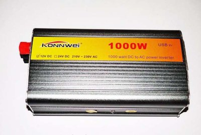 Перетворювач напруги (інвертор) KONNWEI 12v-220v 1000W 1723753809 фото