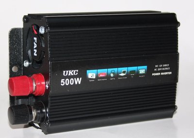 Інвертор Перетворювач UKC 12-220v 500w 1723755999 фото