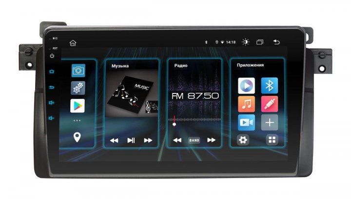 Radio samochodowe dla BMW 3 Series E46 1999-2005 ANDROID , 1+16GB