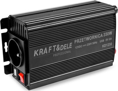 Інвертор 350W-700W 12v-220v KRAFT Polska 1723756011 фото