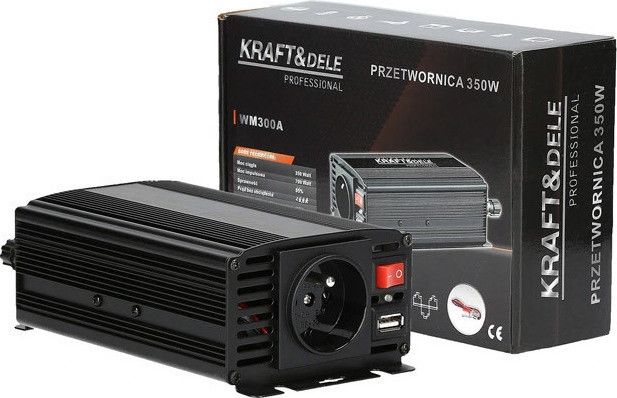 Інвертор 350W-700W 12v-220v KRAFT Polska 1723756011 фото