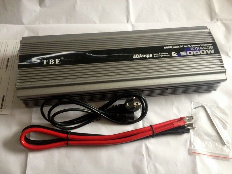 Invertor sinusoid pur 12-220 V 5000W-1000W TBE 1723756138 foto